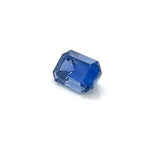 BLUE SAPPHIRE EMERALD CUT