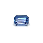 BLUE SAPPHIRE EMERALD CUT