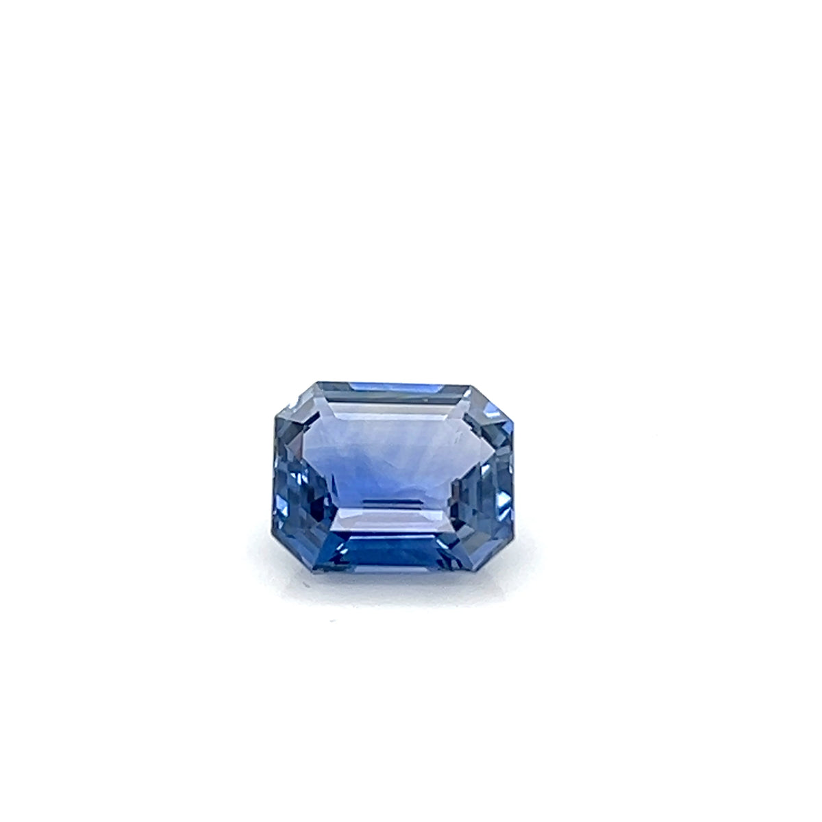 BLUE SAPPHIRE EMERALD CUT