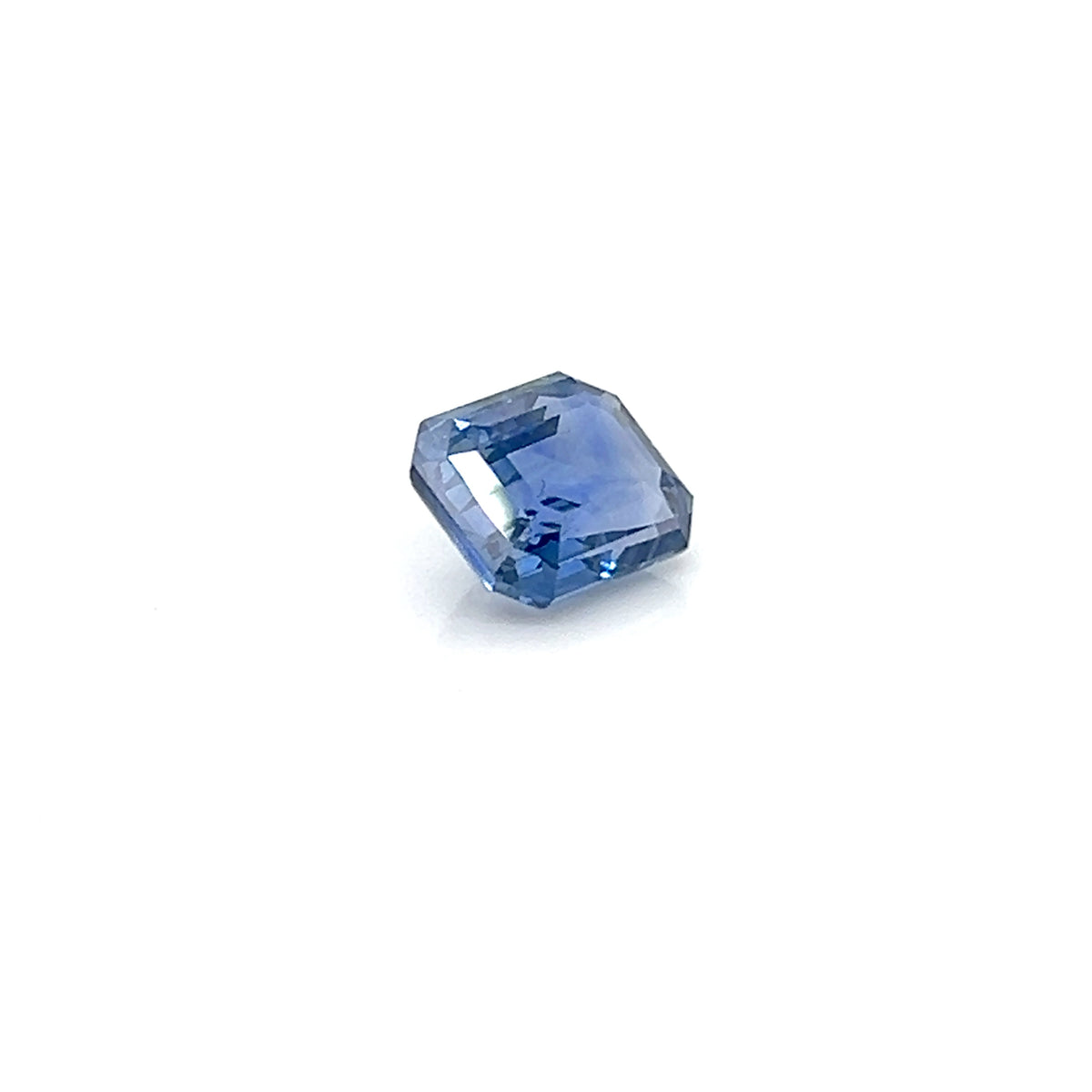 BLUE SAPPHIRE EMERALD CUT