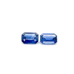 BLUE SAPPHIRE EMERALD CUT