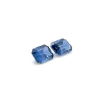 BLUE SAPPHIRE EMERALD CUT