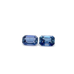 BLUE SAPPHIRE EMERALD CUT