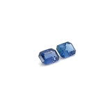 BLUE SAPPHIRE EMERALD CUT