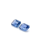 BLUE SAPPHIRE EMERALD CUT