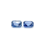 BLUE SAPPHIRE EMERALD CUT