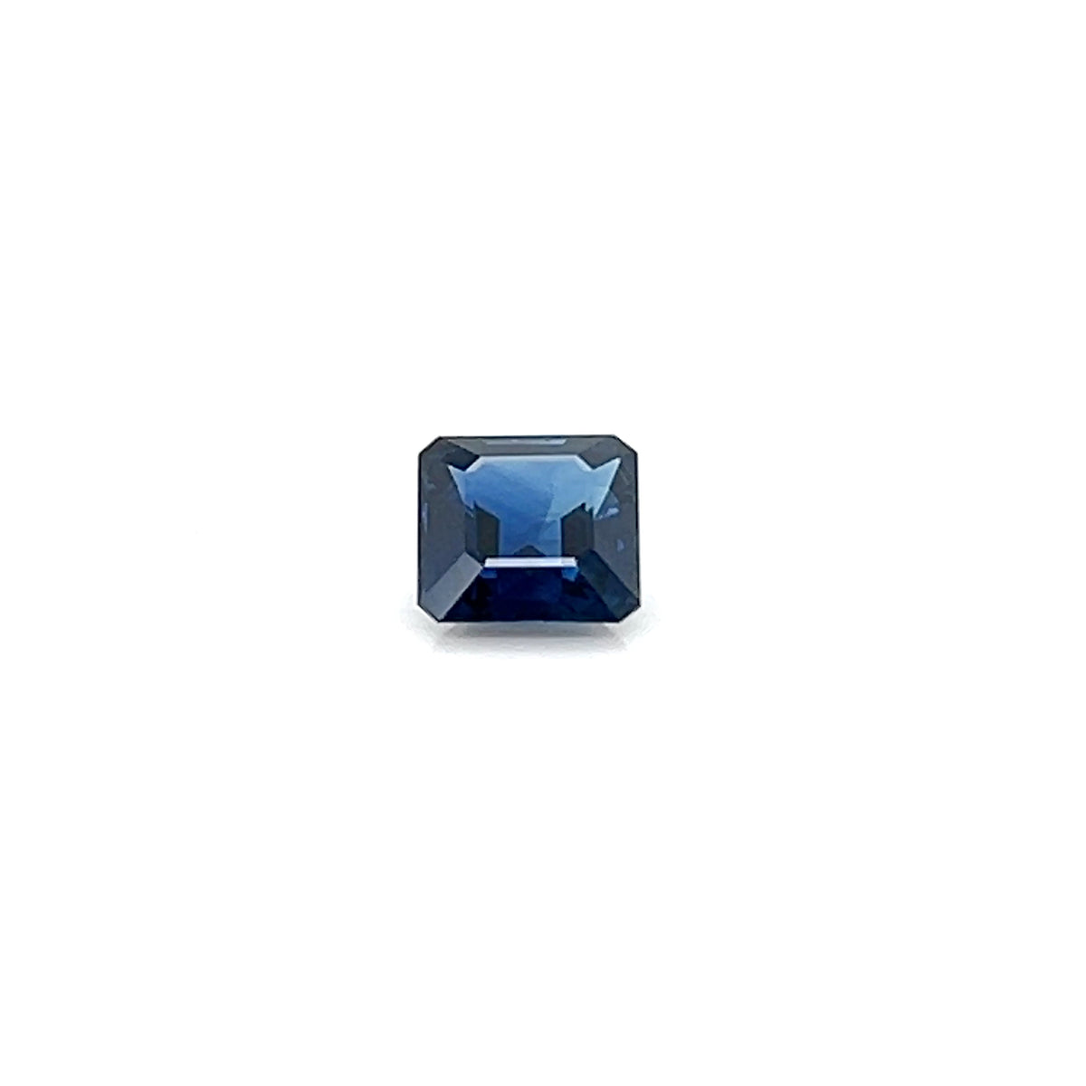 BLUE SAPPHIRE EMERALD CUT