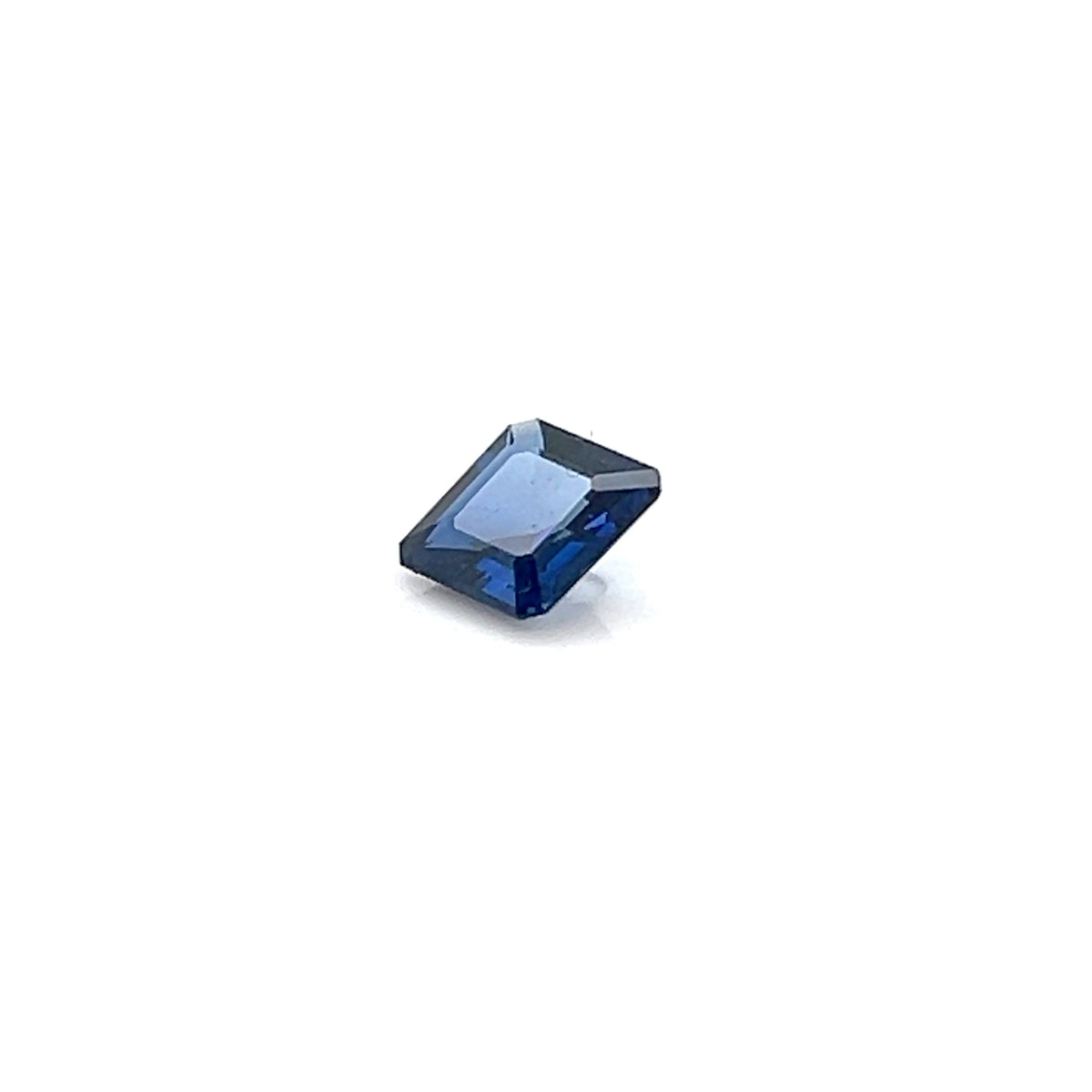 BLUE SAPPHIRE EMERALD CUT