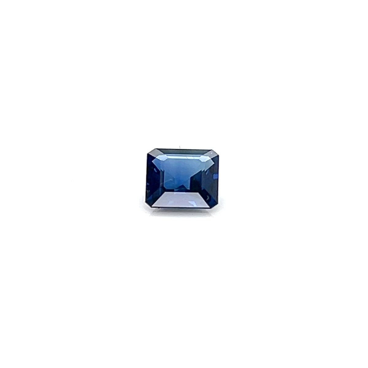 BLUE SAPPHIRE EMERALD CUT