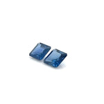 BLUE SAPPHIRE EMERALD CUT