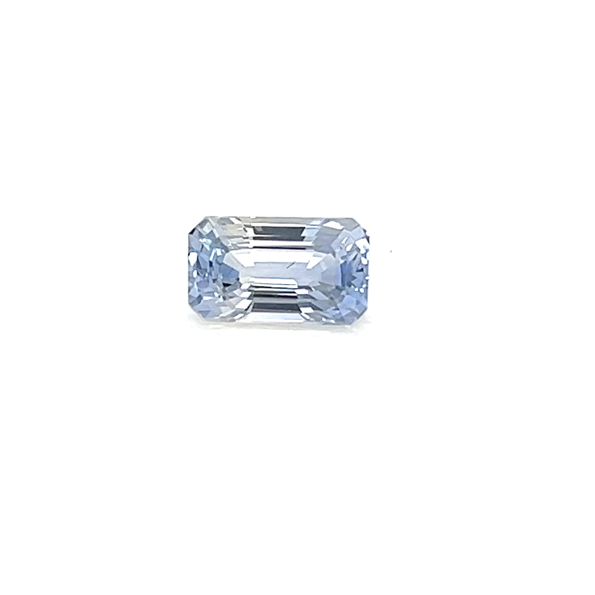 BLUE SAPPHIRE EMERALD CUT