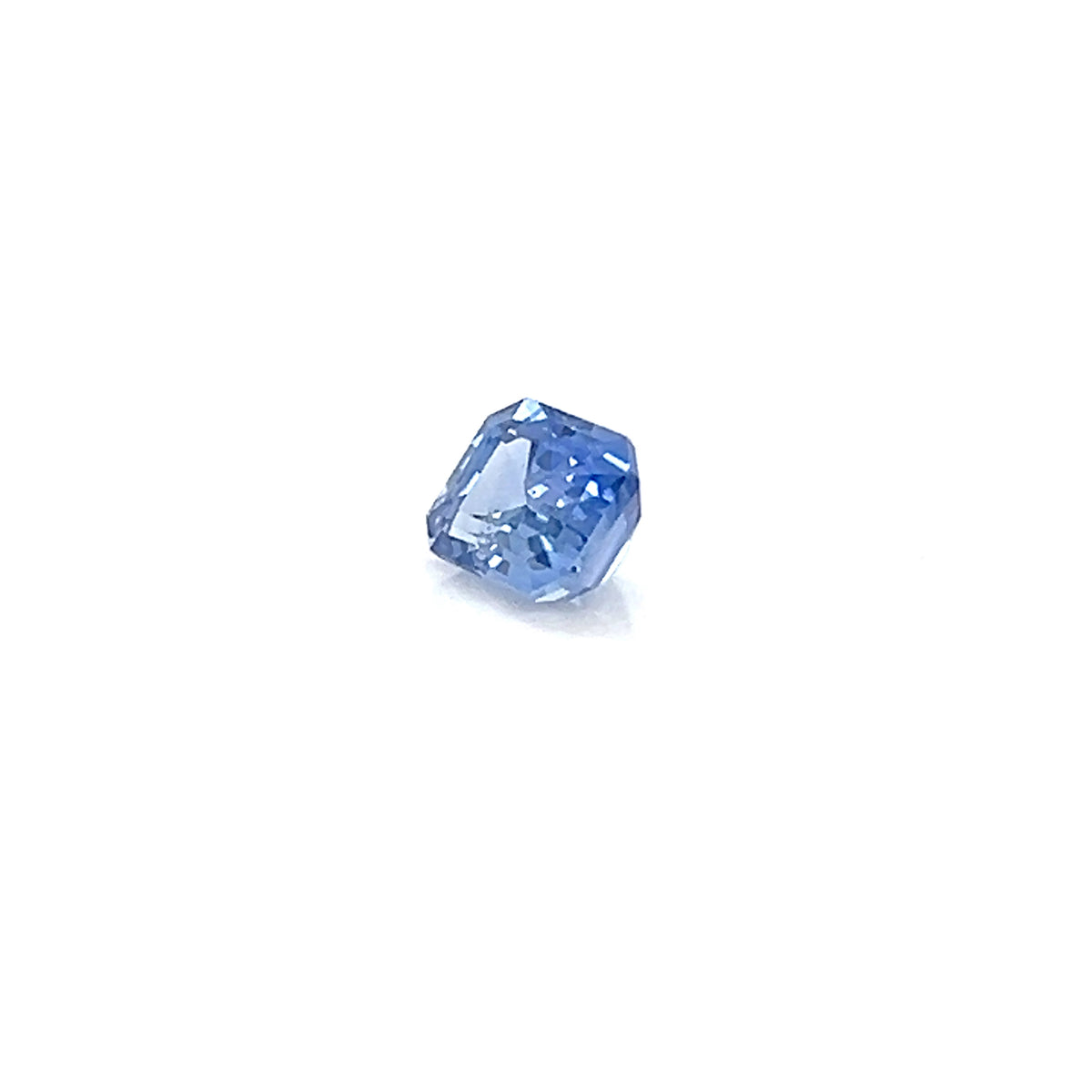 BLUE SAPPHIRE EMERALD CUT