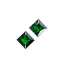 TSAVORITE PRINCESS CUT