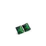 TSAVORITE PRINCESS CUT