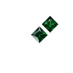 TSAVORITE PRINCESS CUT