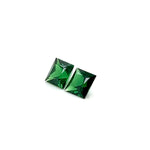 TSAVORITE PRINCESS CUT