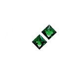 TSAVORITE PRINCESS CUT