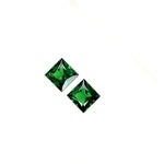 TSAVORITE PRINCESS CUT