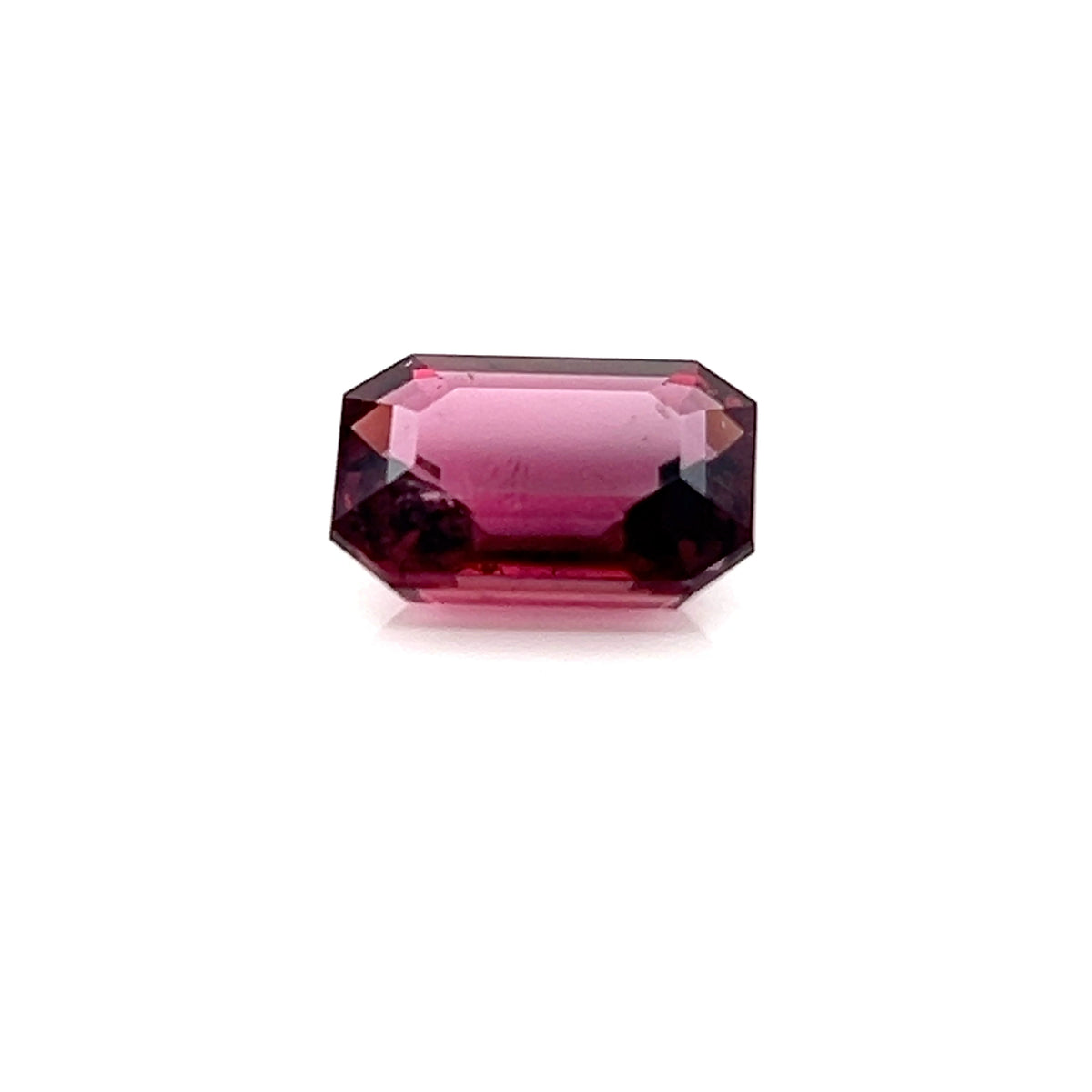 RUBELLITE EMERALD CUT