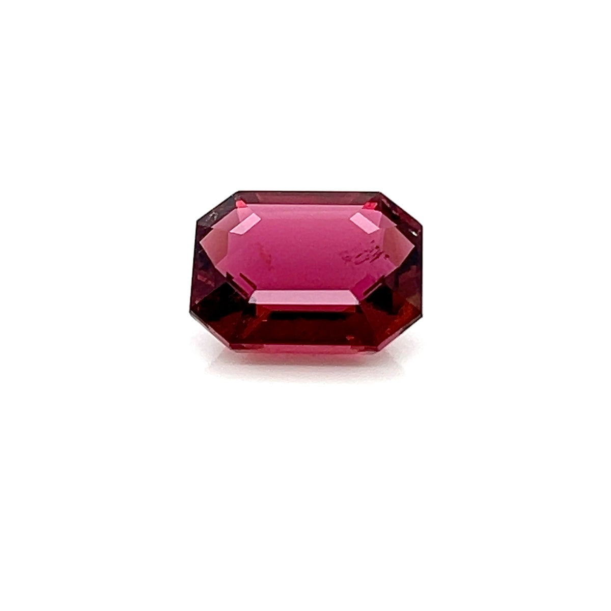 RUBELLITE EMERALD CUT