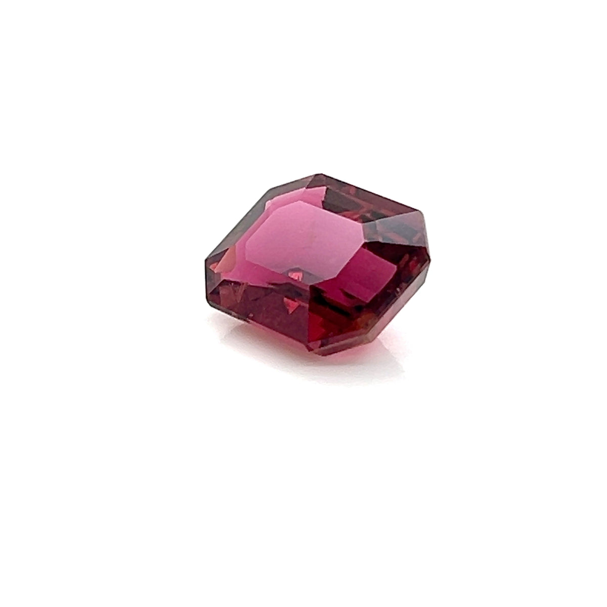 RUBELLITE EMERALD CUT