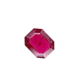 RUBELLITE EMERALD CUT