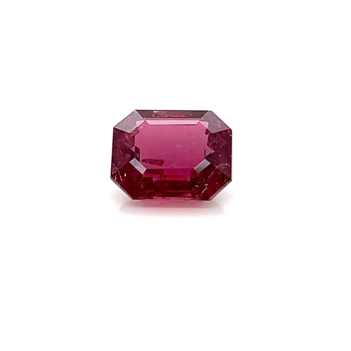 RUBELLITE EMERALD CUT