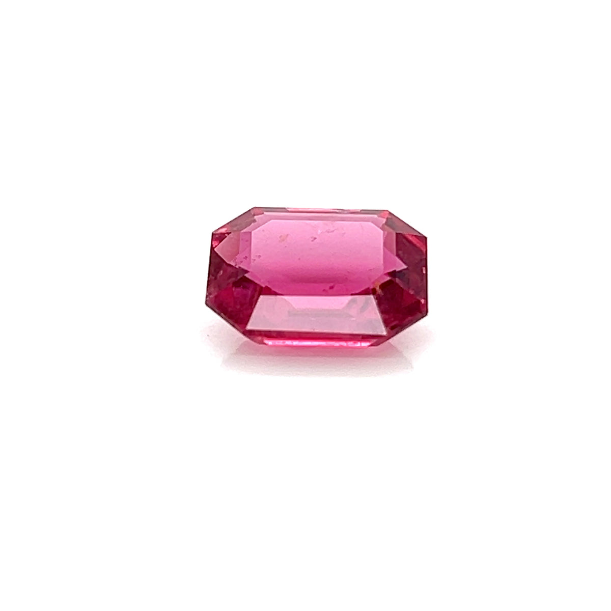 RUBELLITE EMERALD CUT