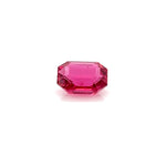 RUBELLITE EMERALD CUT