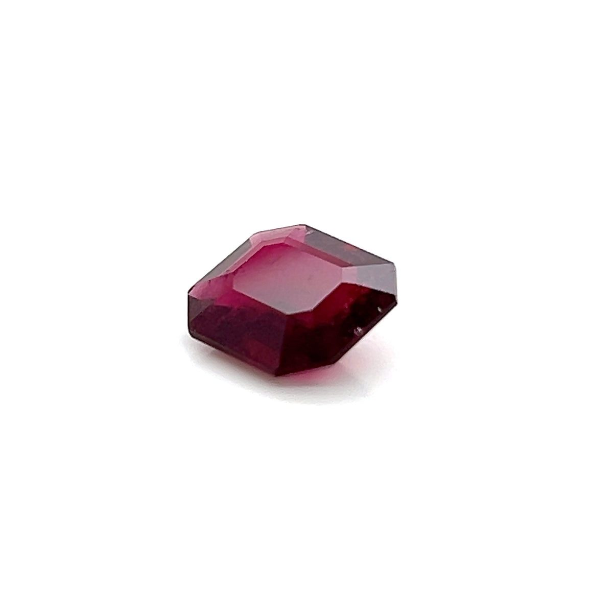 RUBELLITE EMERALD CUT