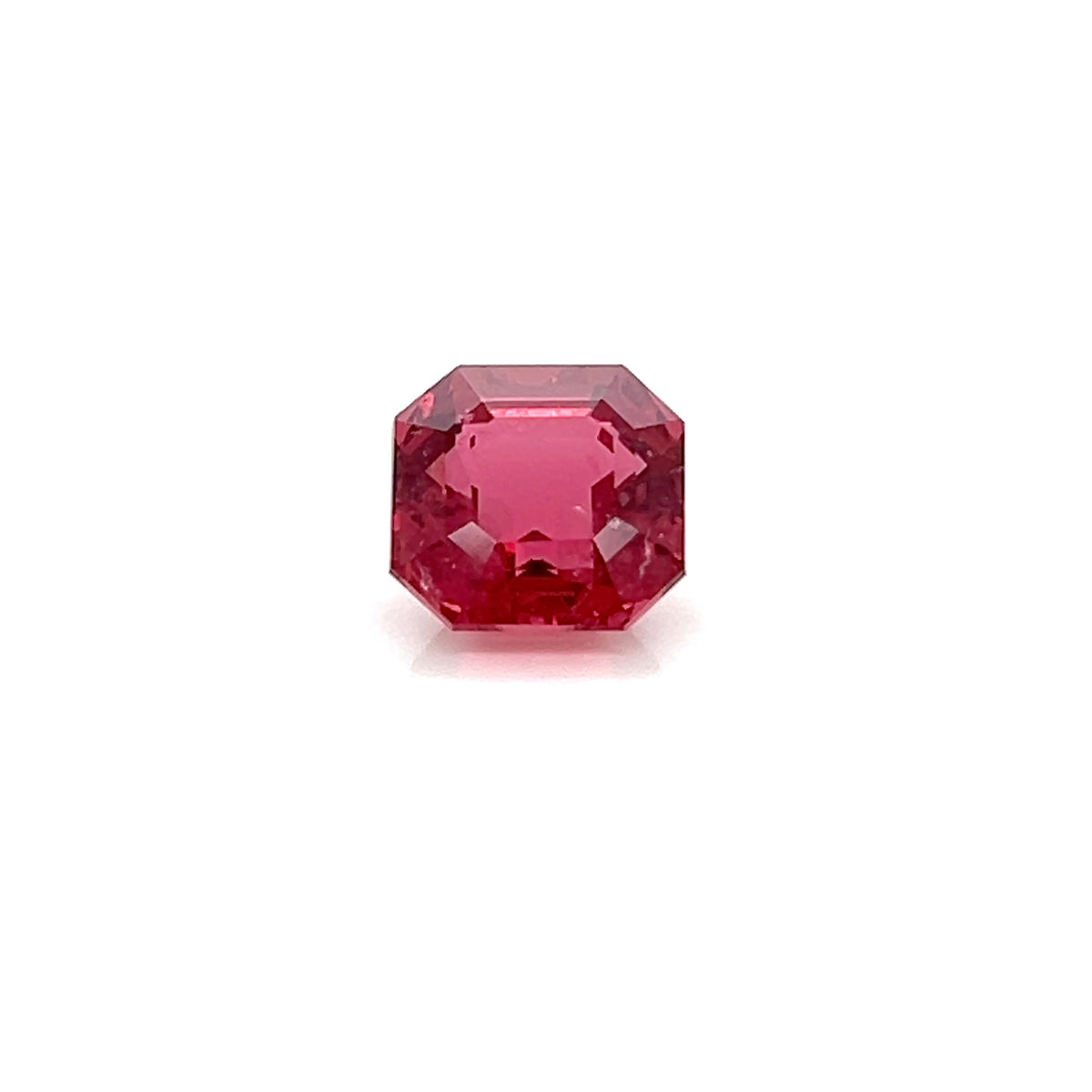 RUBELLITE EMERALD CUT