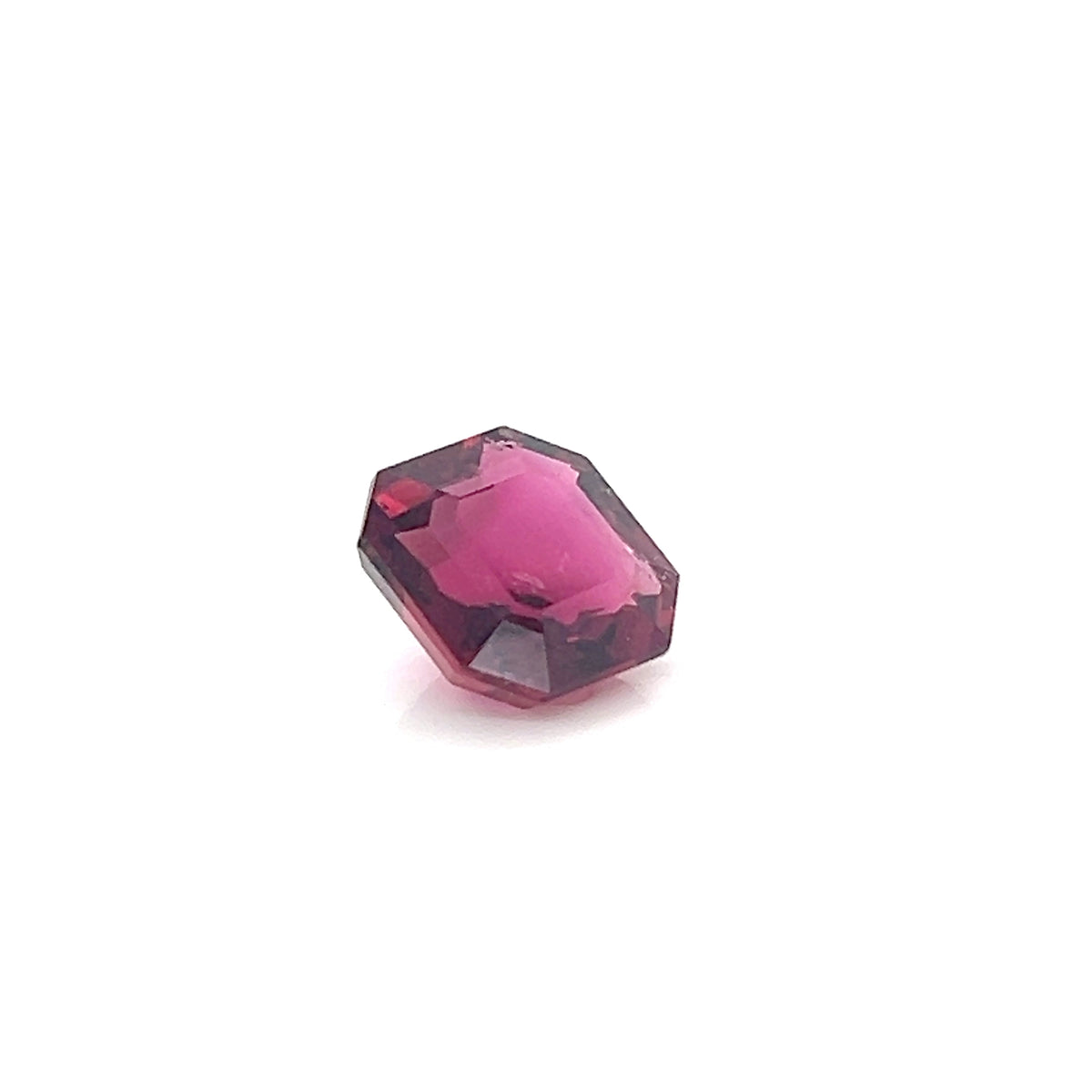 RUBELLITE EMERALD CUT