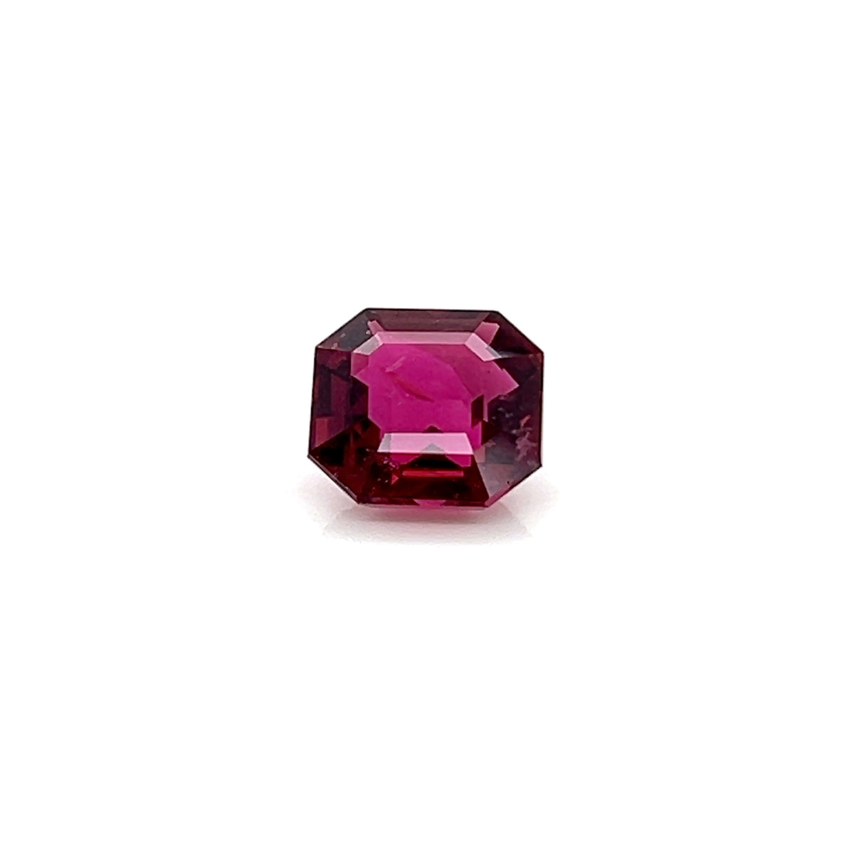 RUBELLITE EMERALD CUT