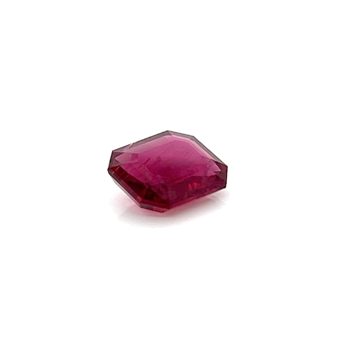 RUBELLITE EMERALD CUT