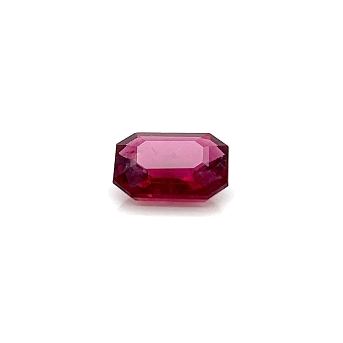 RUBELLITE EMERALD CUT