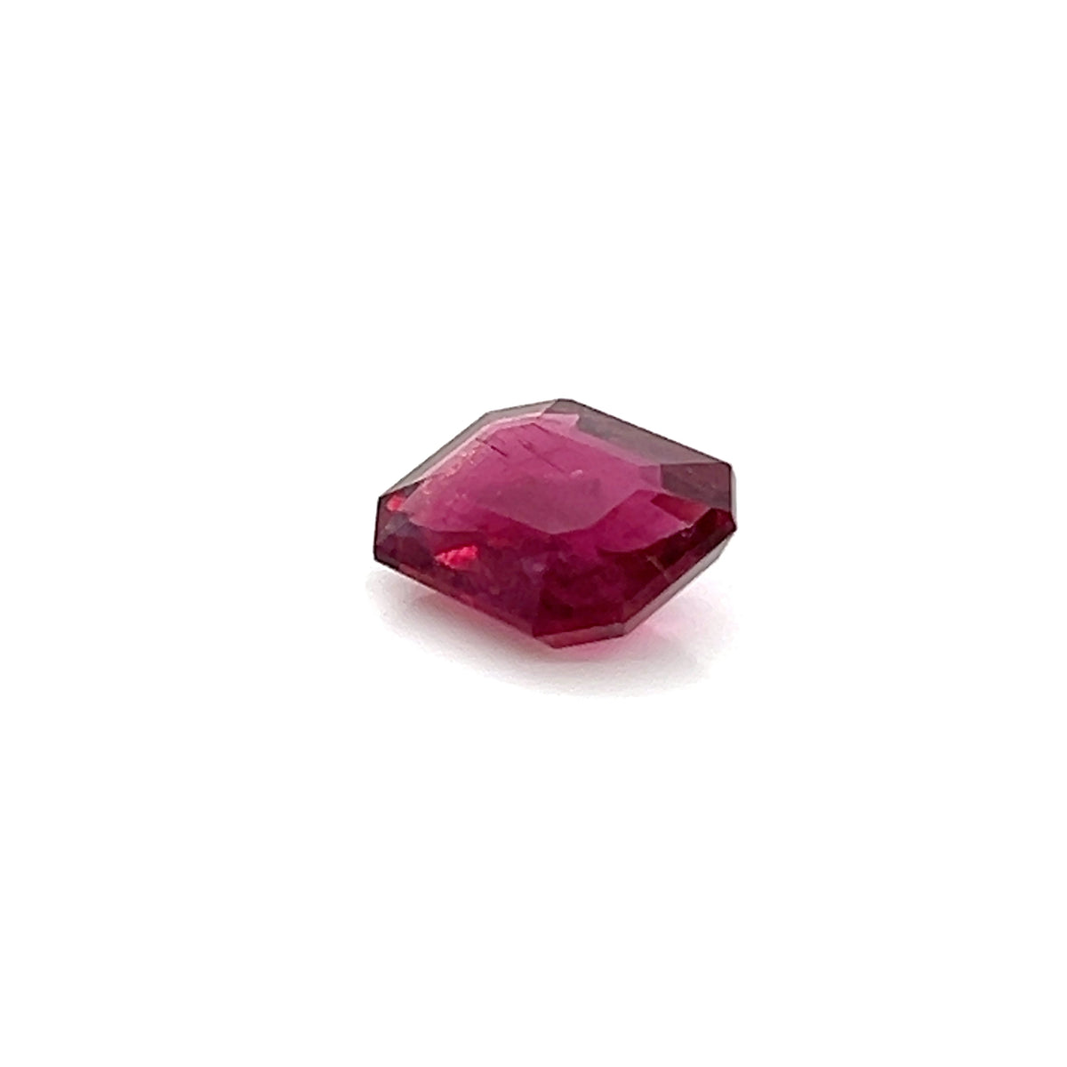 RUBELLITE EMERALD CUT