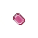 RUBELLITE EMERALD CUT