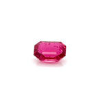 RUBELLITE EMERALD CUT