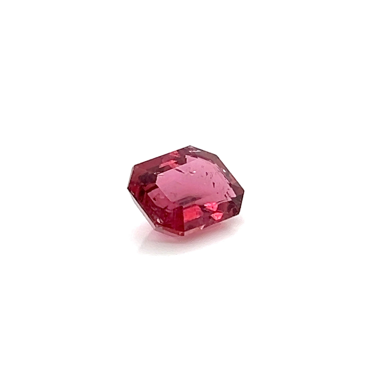 RUBELLITE EMERALD CUT