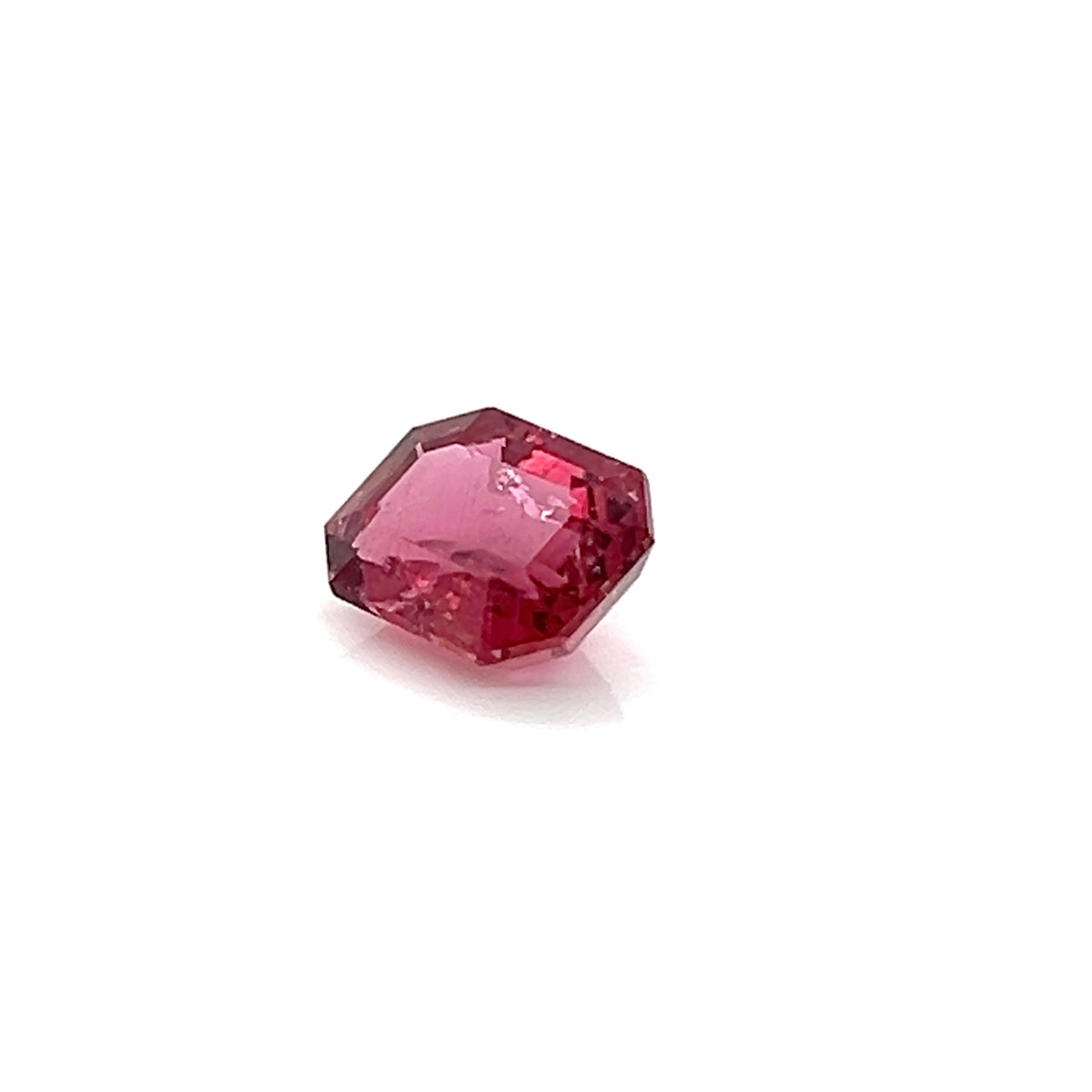 RUBELLITE EMERALD CUT