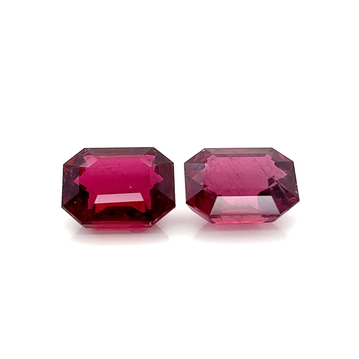 RUBELLITE EMERALD CUT