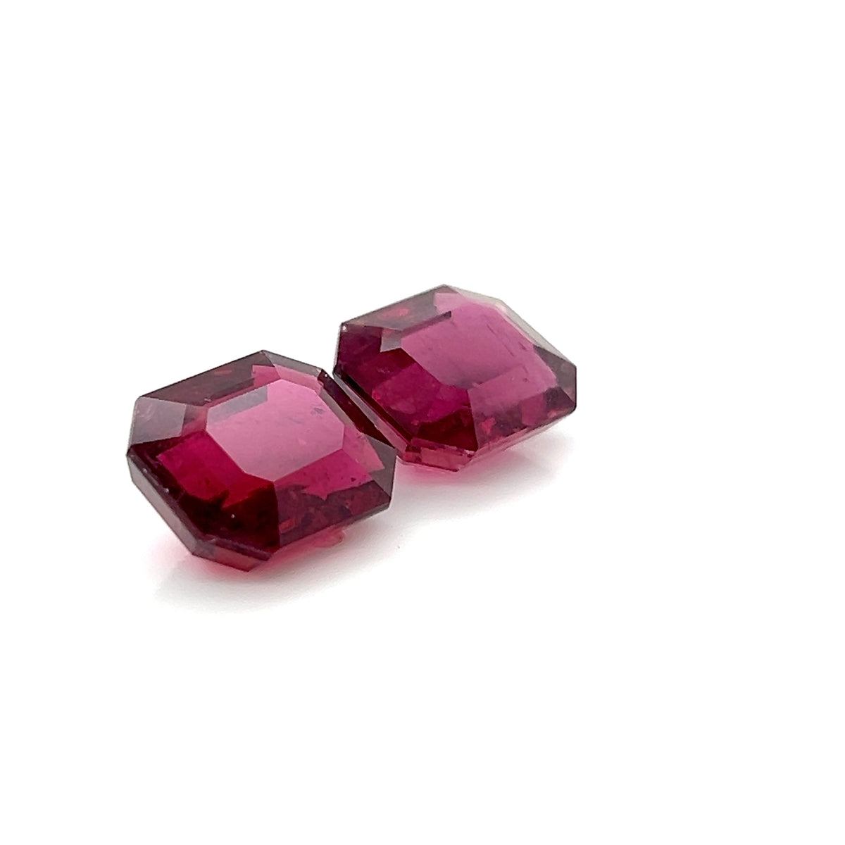 RUBELLITE EMERALD CUT