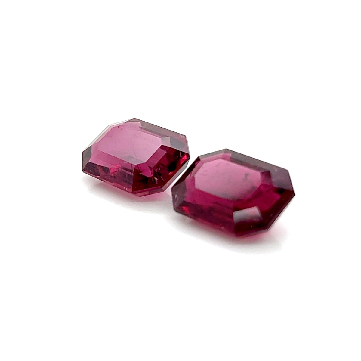 RUBELLITE EMERALD CUT
