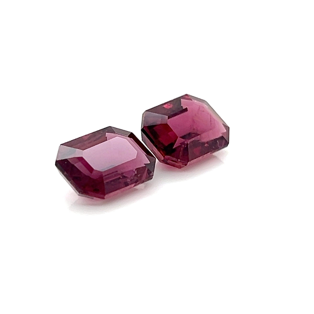 RUBELLITE EMERALD CUT