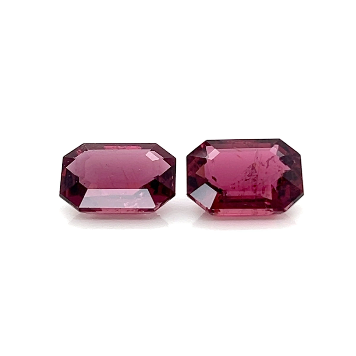 RUBELLITE EMERALD CUT