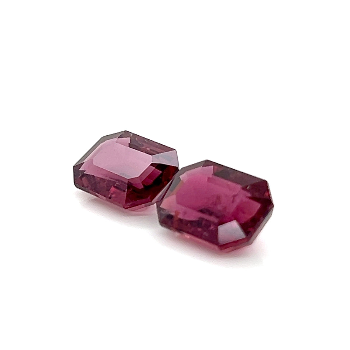 RUBELLITE EMERALD CUT
