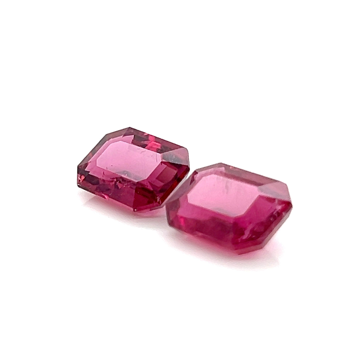 RUBELLITE EMERALD CUT