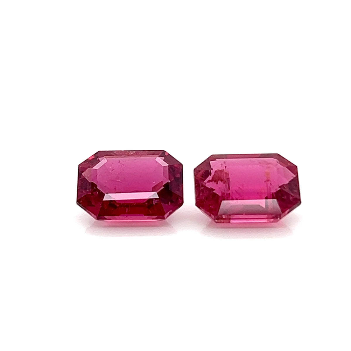 RUBELLITE EMERALD CUT