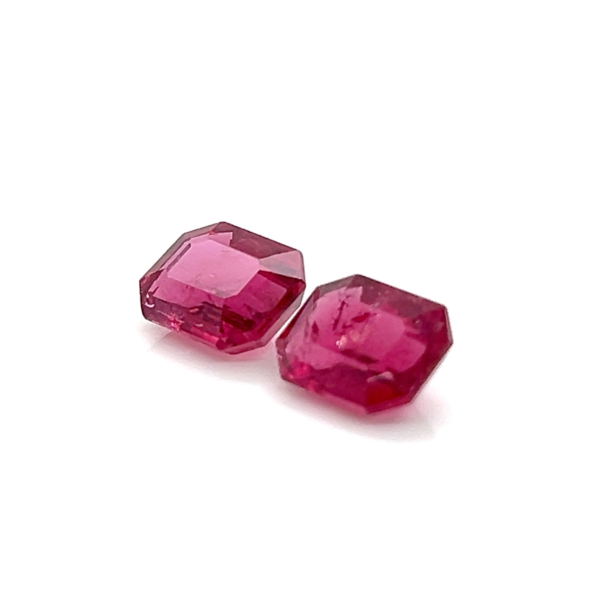 RUBELLITE EMERALD CUT