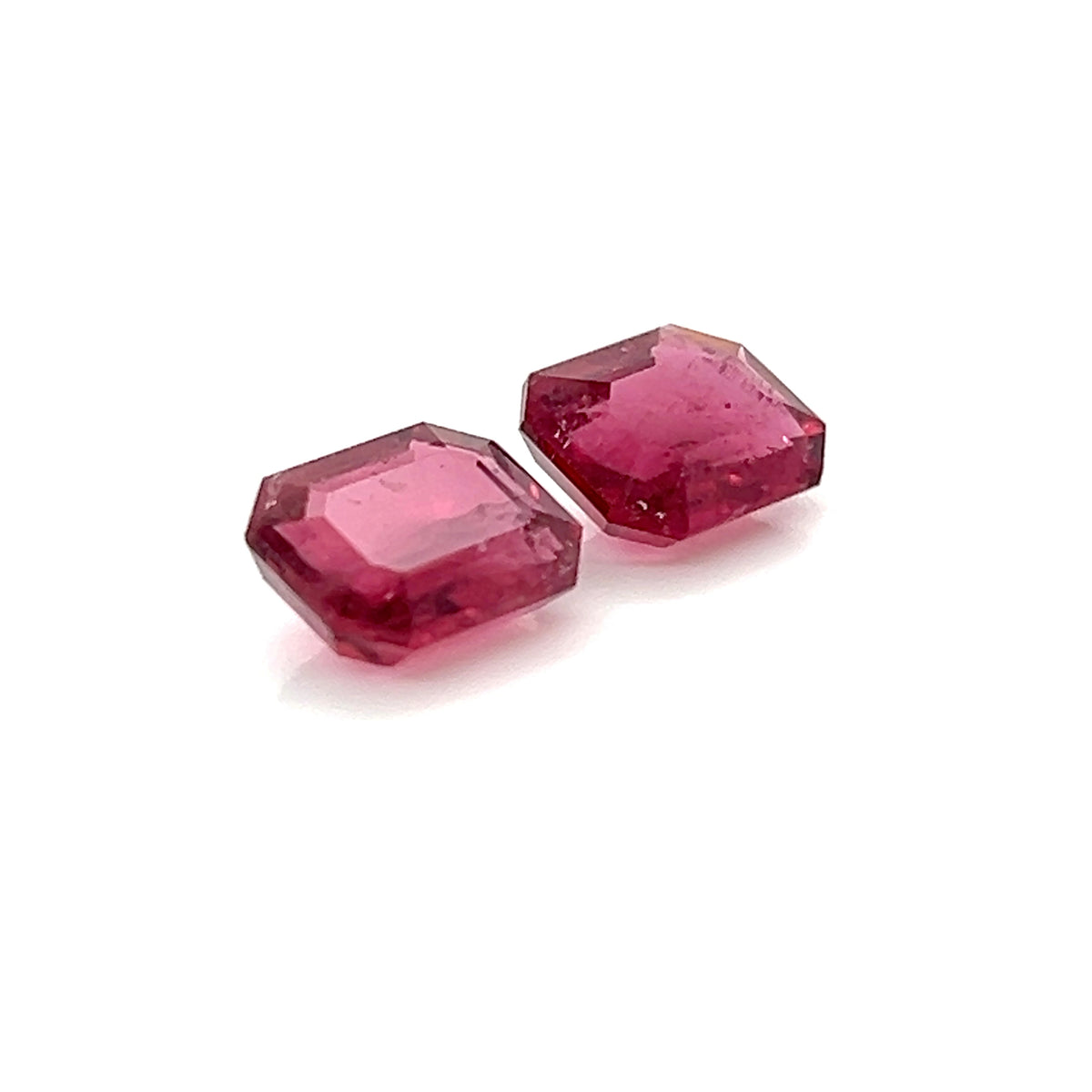 RUBELLITE EMERALD CUT